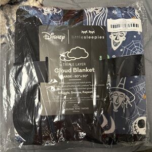 NMBC Little Sleepies Spooky Blue Blanket NIB